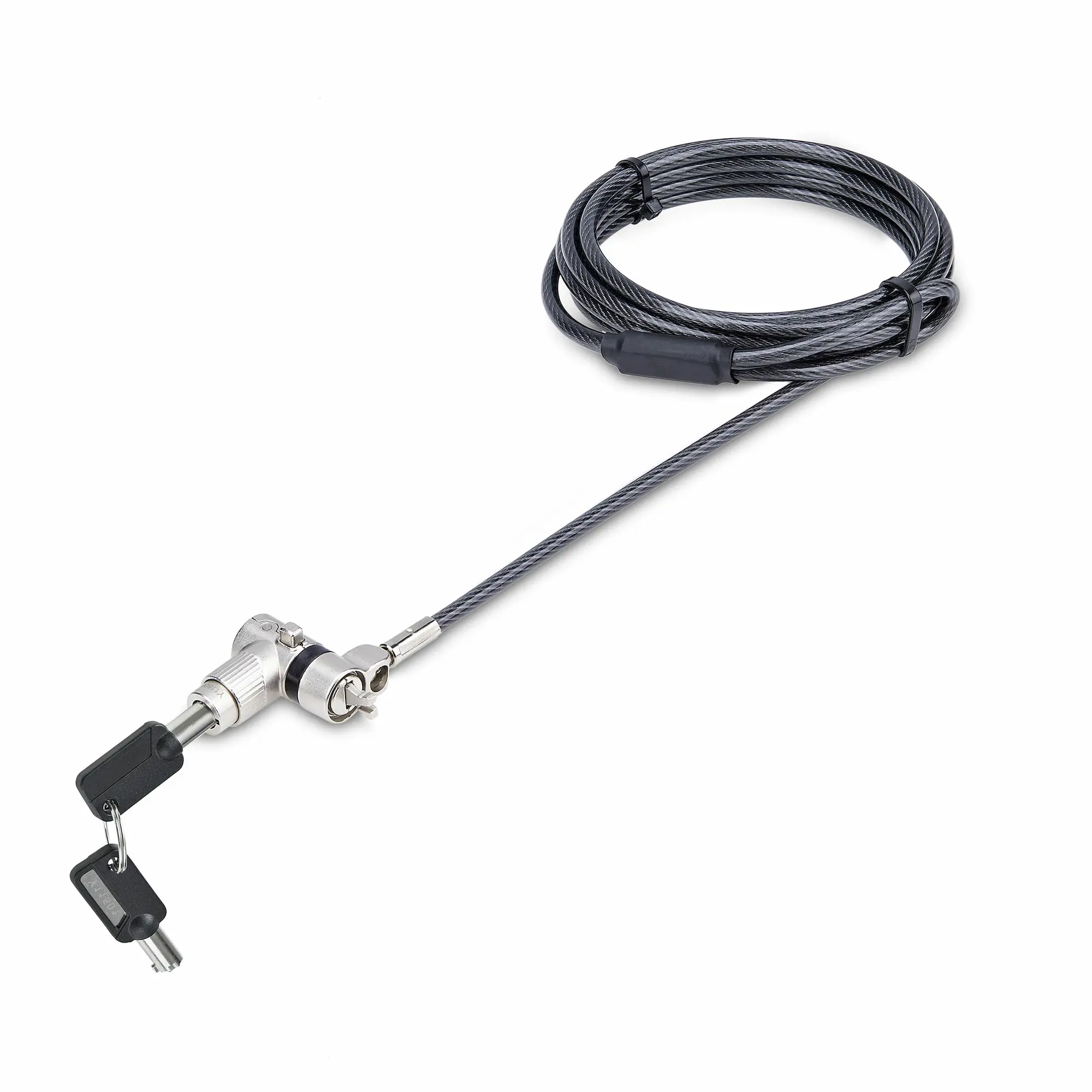 STARTECH 3-IN-1 UNIVERSAL LAPTOP LOCK - 6.6FT MASTER KEYED SECURITY CABL ACCS UNIVKMKO-LAPTOP-LOCK