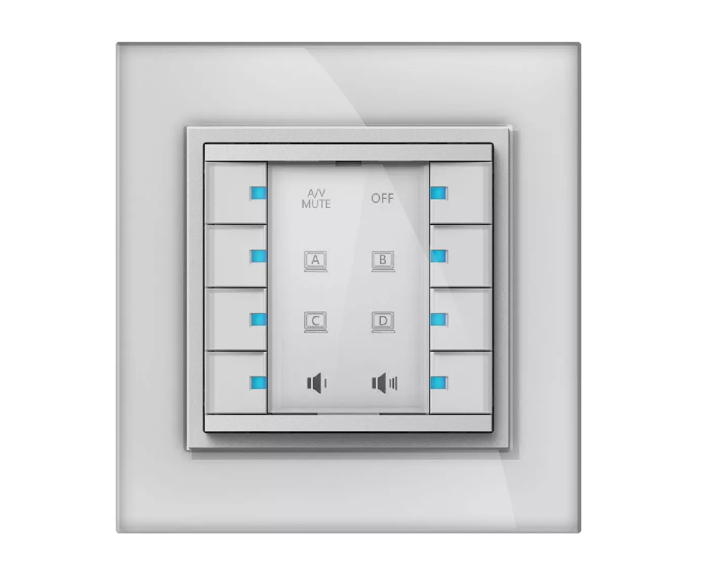 VIVOLINK Control Panel 8 Button VLCP8B
