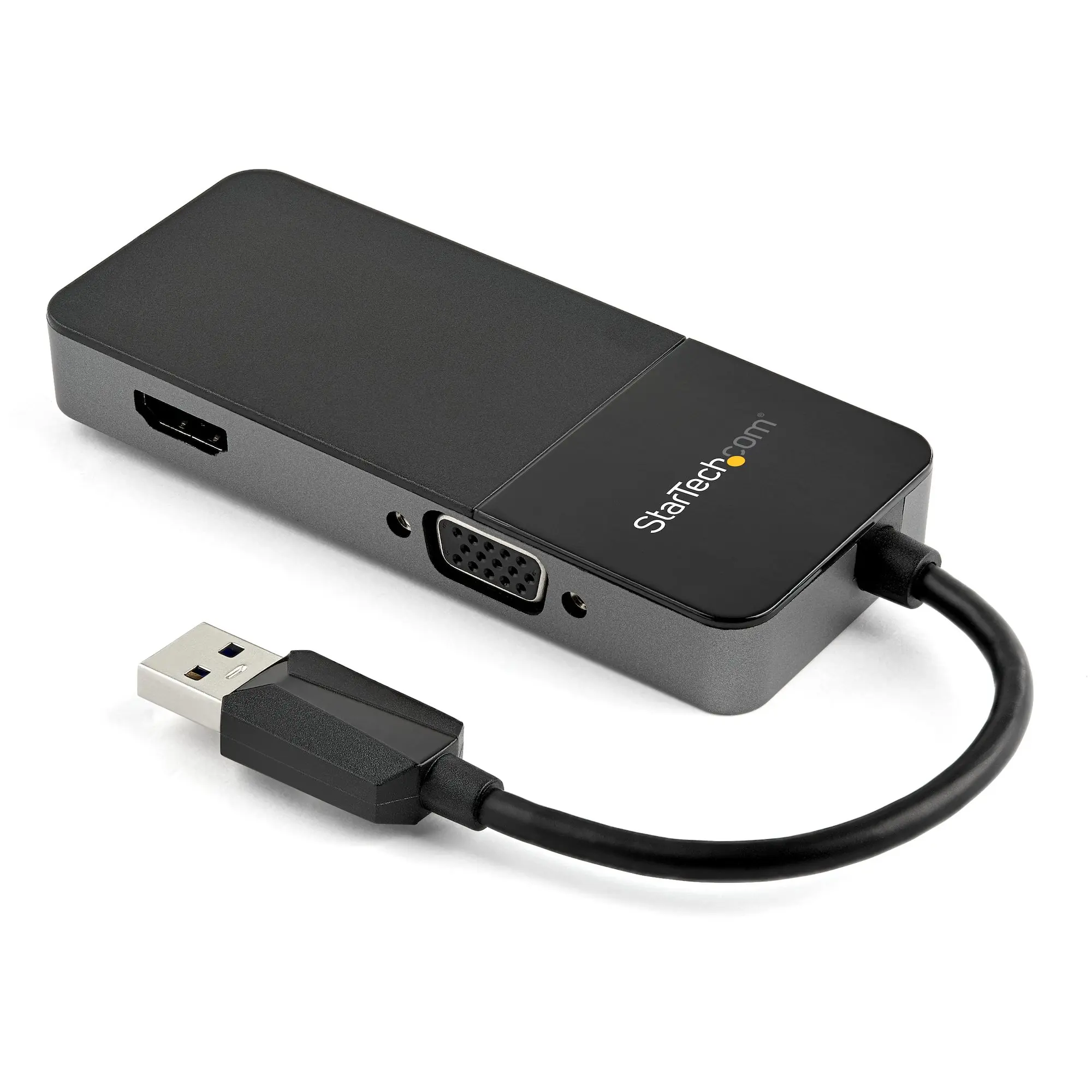 STARTECH USB 3.0 TO HDMI VGA ADAPTER 4K 30HZ-2-IN-1 MULTIPORT ADAPTER ACCS USB32HDVGA