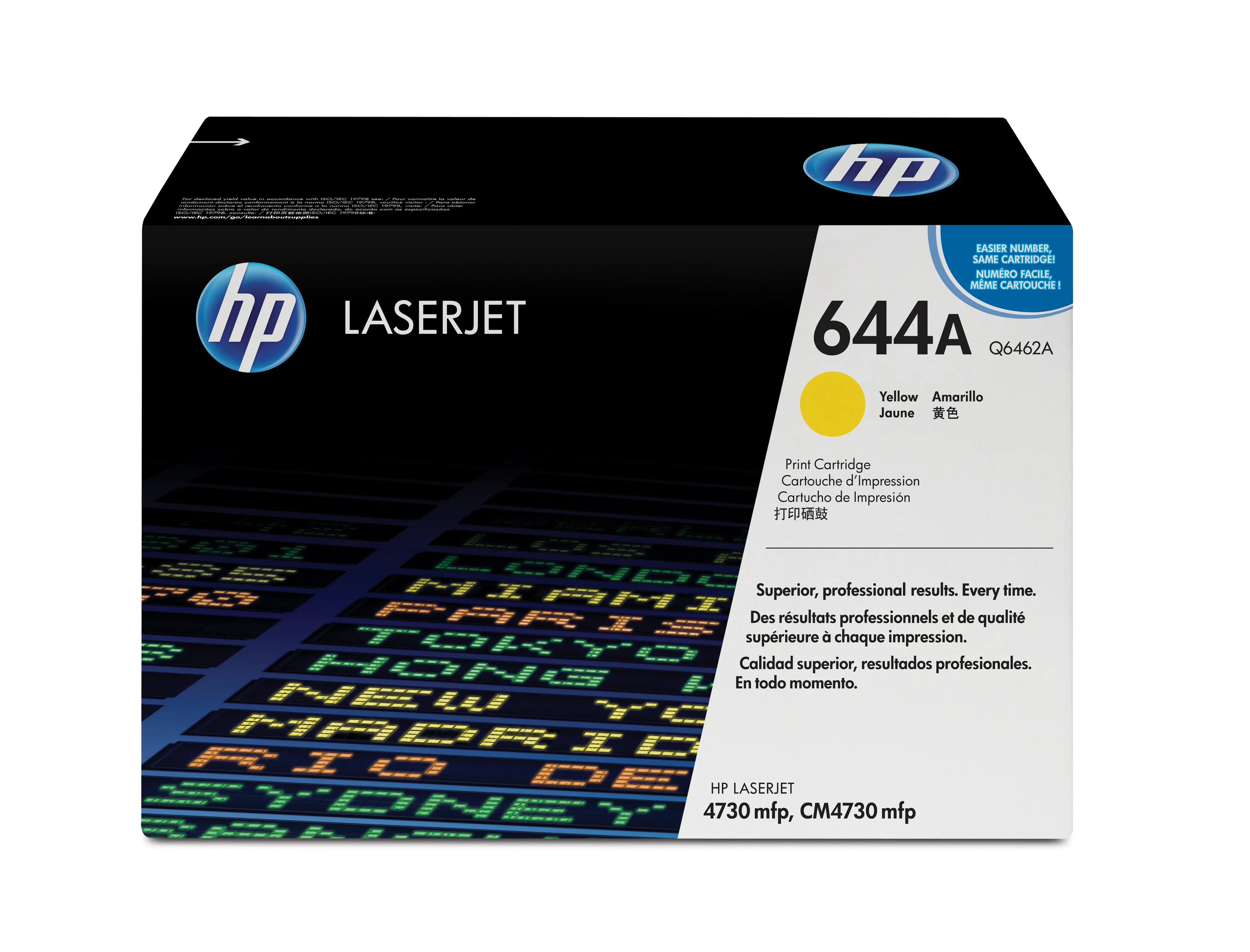 HP 644A gul original LaserJet-tonerkassett Q6462A