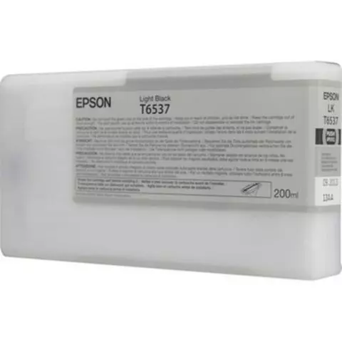 EPSON Light Black Ink Cartridge 200 ml (T653) C13T653700