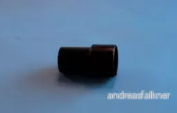 HANESTRÖM Screw cuff 38mm PVC black for hose 2245