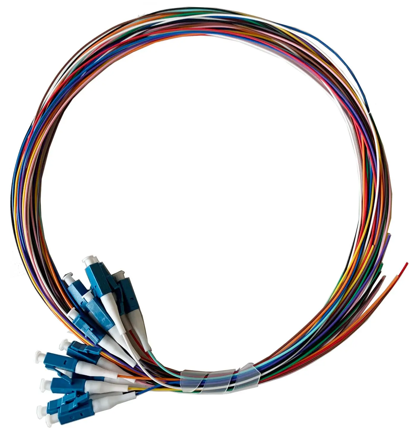 LANVIEW Pigtail LC/UPC 9/125 OS2 LVO-PIG-LCUPC-12CORE-OS2-2M