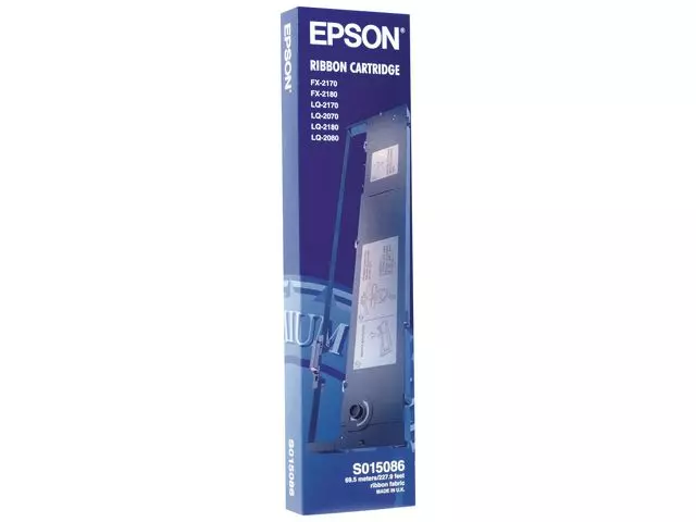 EPSON RIBBON BLACK LQ-2070 80 2170 80 FX-2170 80 NS C13S015086