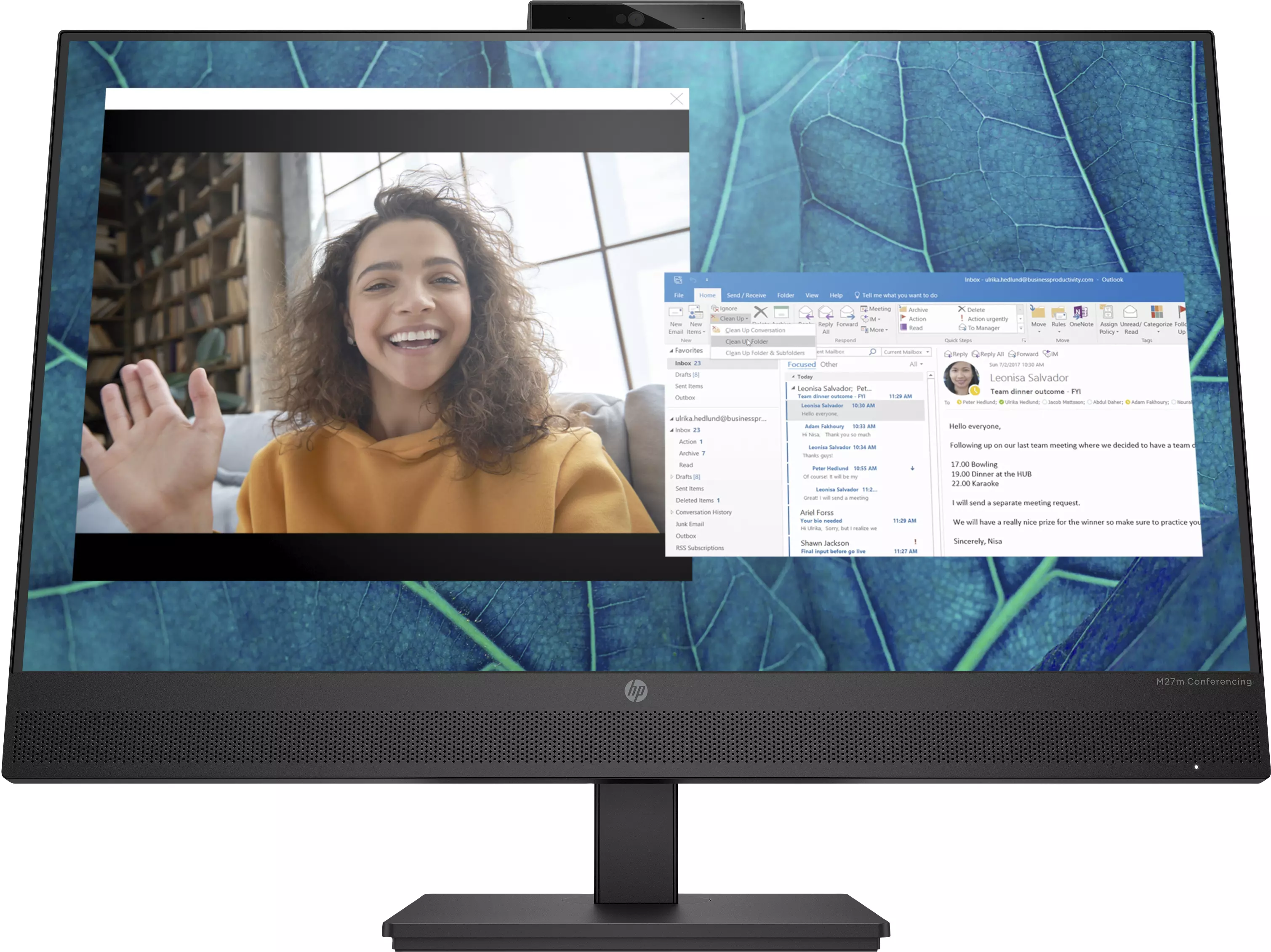 HP M27M Computer Monitor 68.6 678U8AT