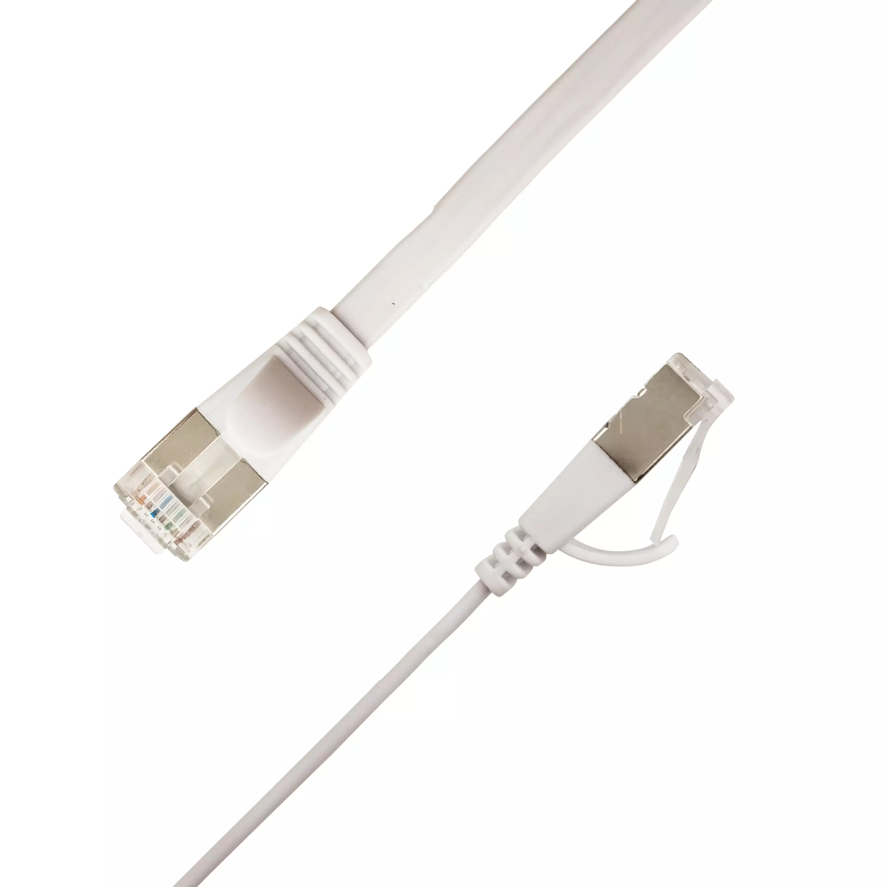 LinkIT Flat U/FTP Cat6a white 3.5m STP-FL6A-00350-WH