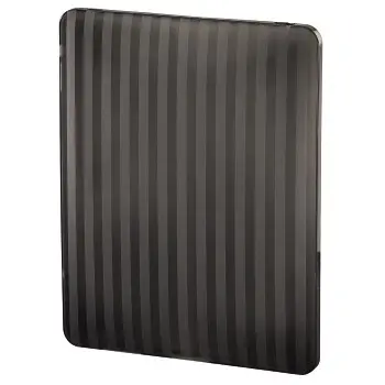 HAMA Cover iPad2 Randig Svart 107875
