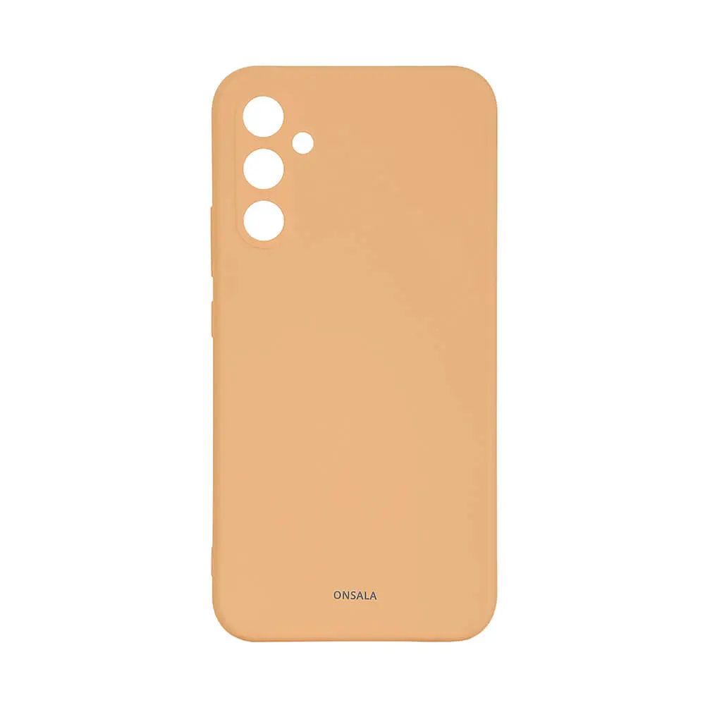 ONSALA Backcover Sil Touch Samsung A35 5G Apricot 664224