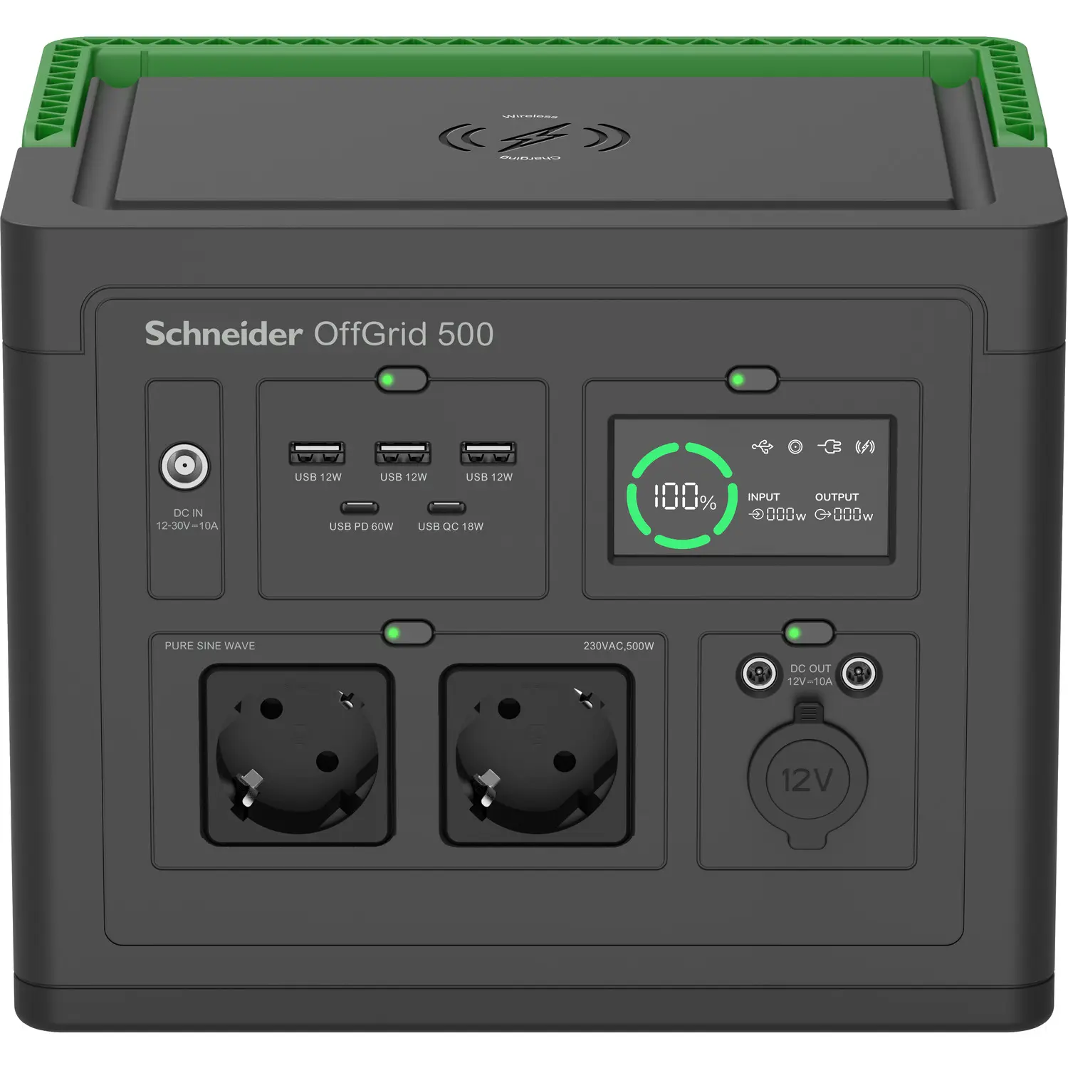 APC Schneider OffGrid Portable Pwr Station PPS500-GR