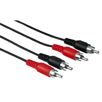 HAMA Kabel 2xRCA - 2xRCA 25pk Bulk 1.2m 11947