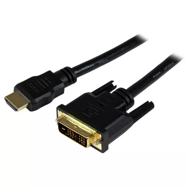STARTECH 1.5m HDMI to DVI-D Cable - M/M HDDVIMM150CM