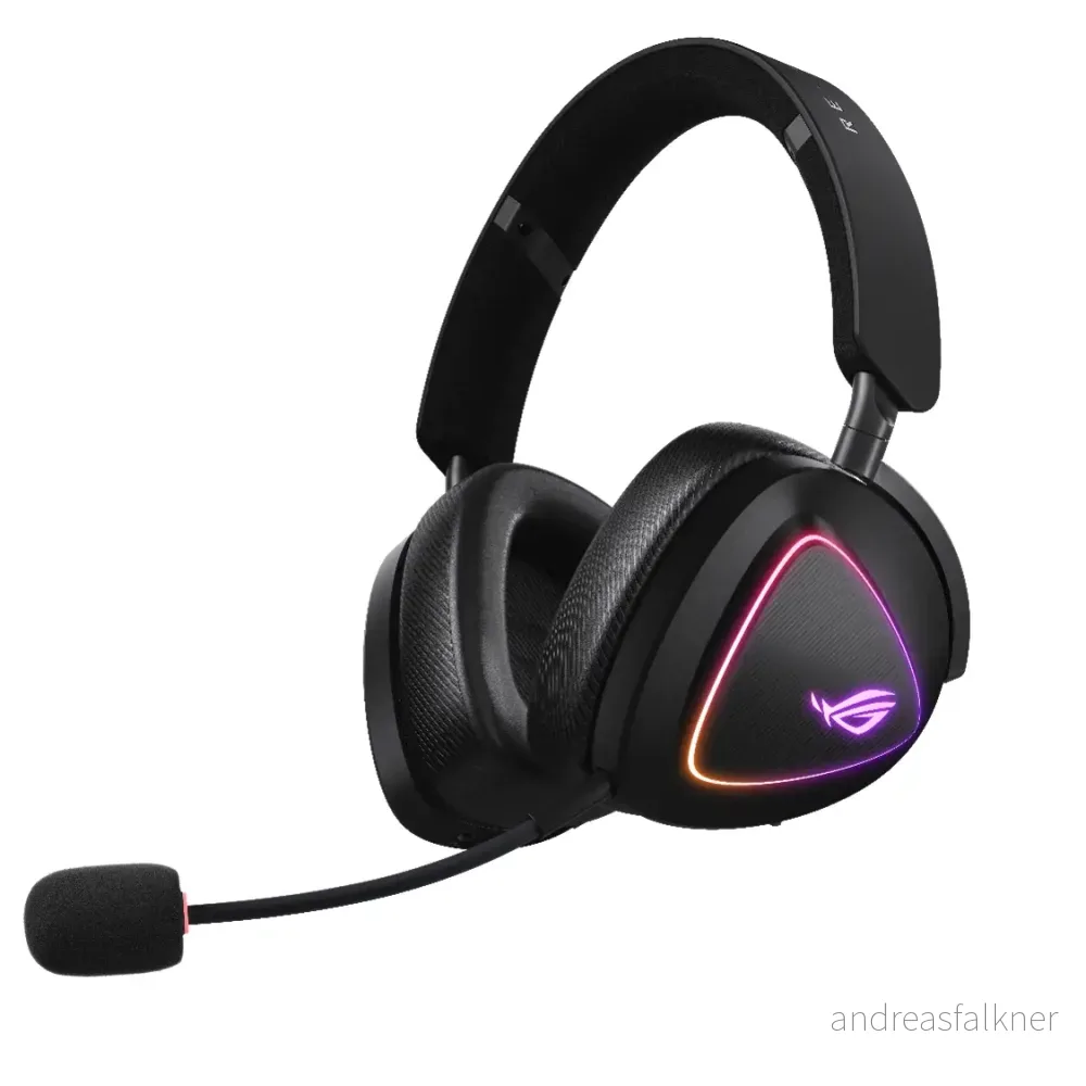 ASUS ROG Delta II Wireless Gaming Headset 90YH03W0-BHUA00 ASUS ROG Delta II Wireless Gaming Headset 90YH03W0-BHUA00