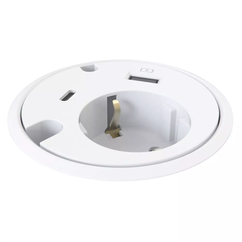 FORMING FUNCTION Powerdot, 1 power 1 USB-A charger 1 USB-C port 2 grommet, w 9358001601