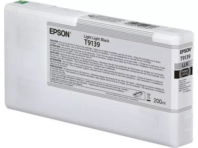 EPSON Ink/T9139 UltraChrome HDR 200ml LLBK C13T913900