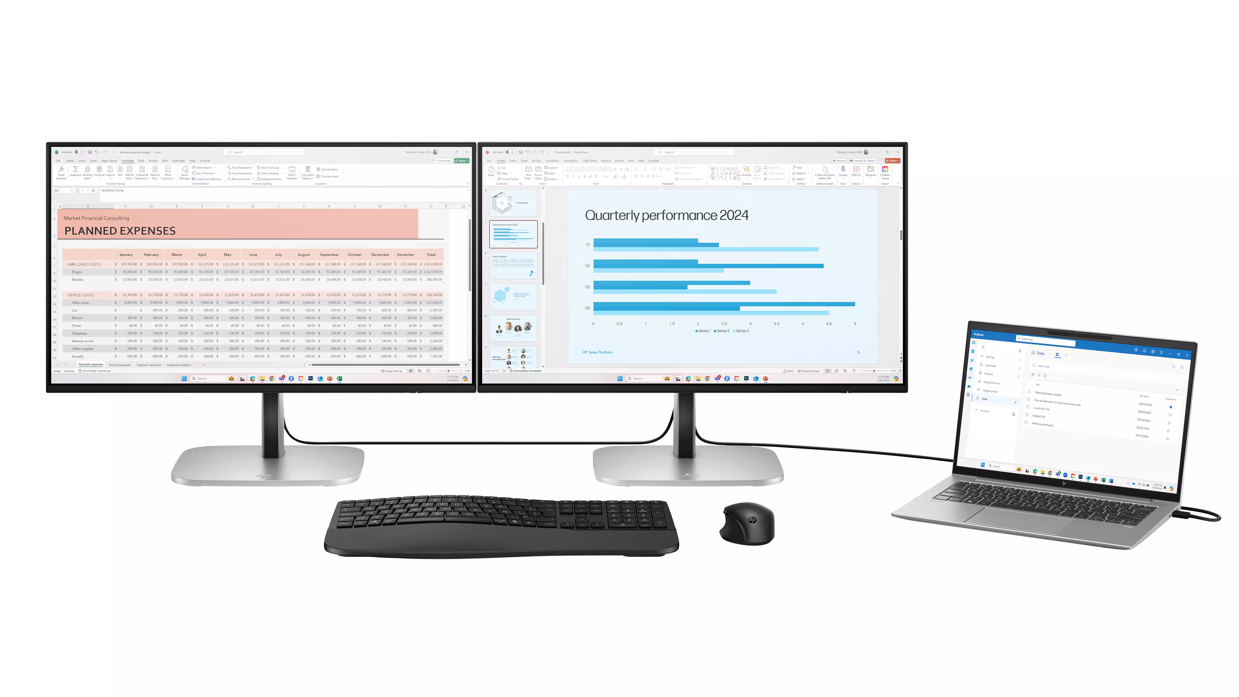 HP Series 5 Pro 23.8 inch FHD 9D9V7E9
