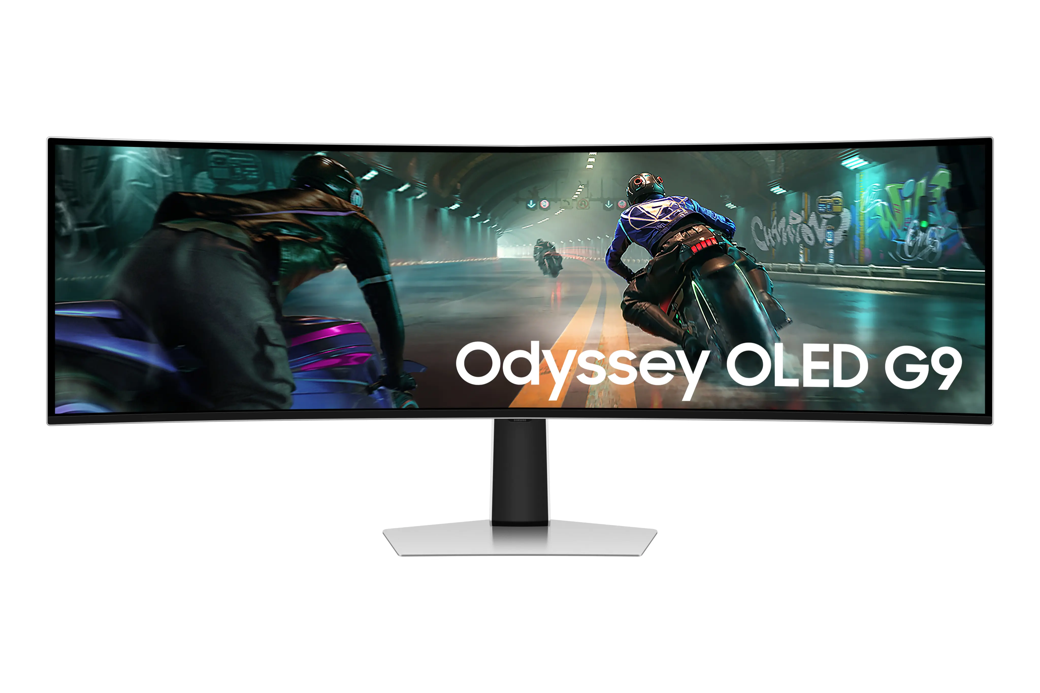 SAMSUNG 49" Odyssey G9 curved gamingskjerm 49DG912 5120x1440 QD-OLED, 144hz, 0.03ms, 1m:1, HDR400, HDMI/DP LS49DG912SUXEN