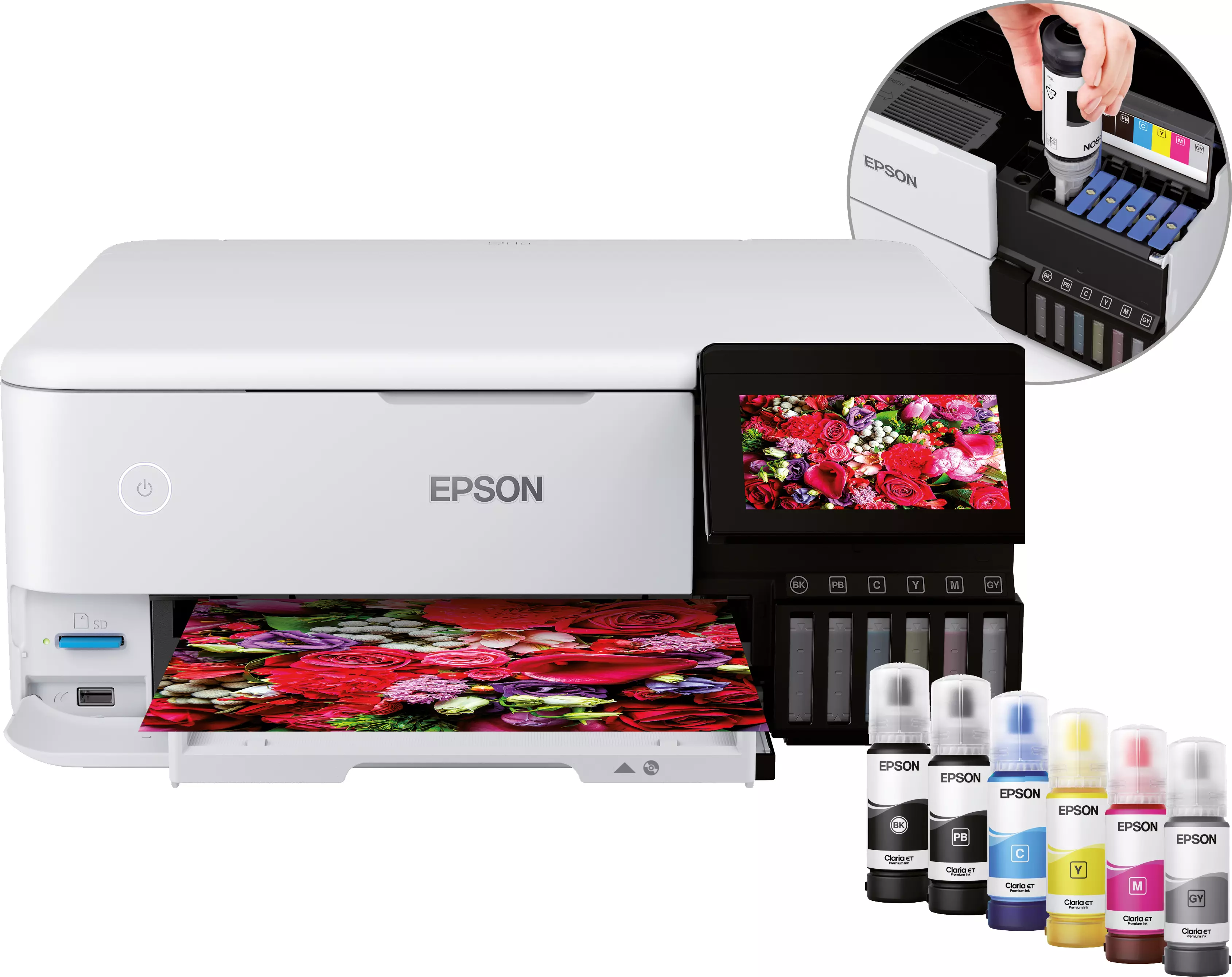 EPSON EcoTank ET-8500 Multifunctional Inkjet 32 ppm C11CJ20401
