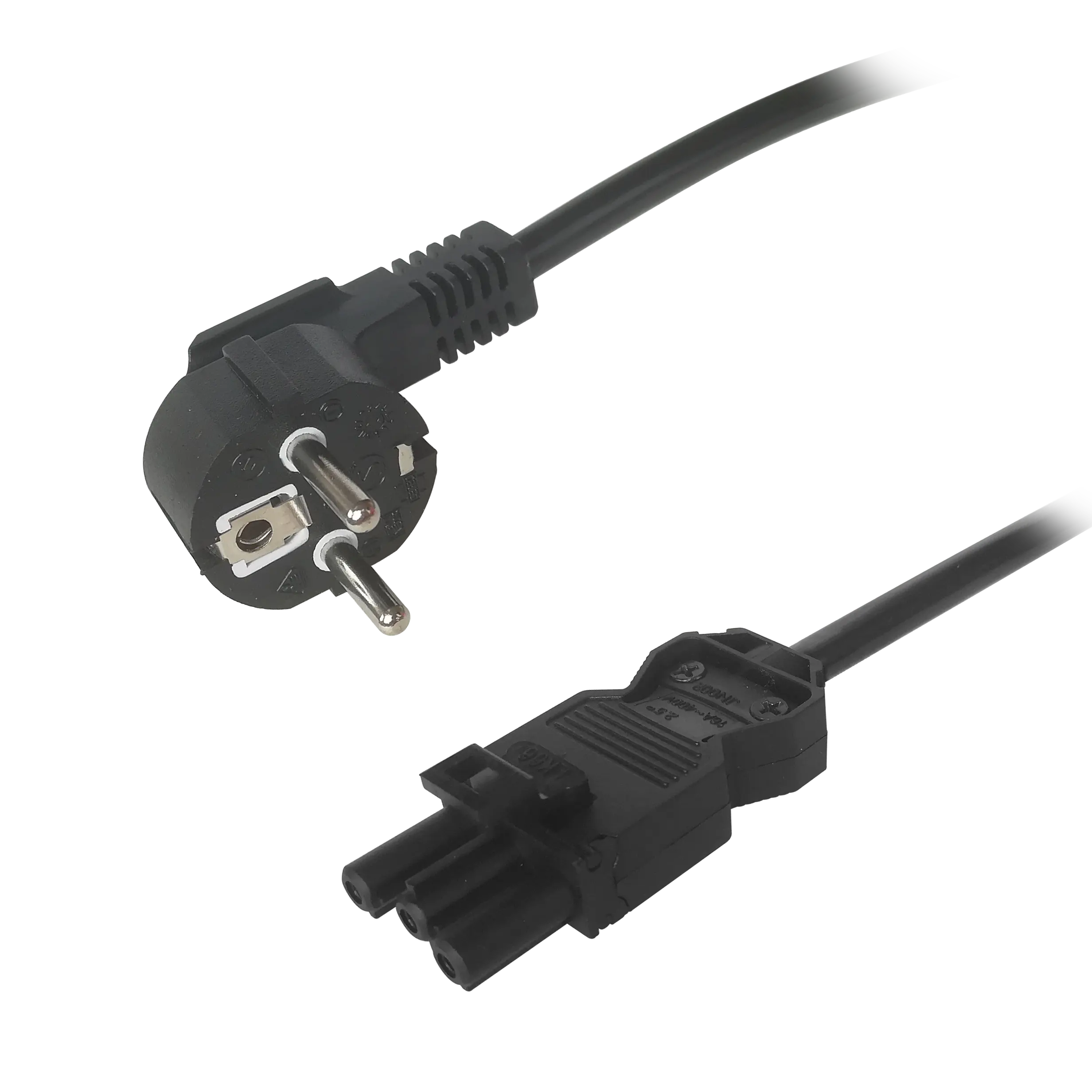 DELTACO GST18 power cable, CEE 7/7 - GST18 female, black, 5m DEL-118I5