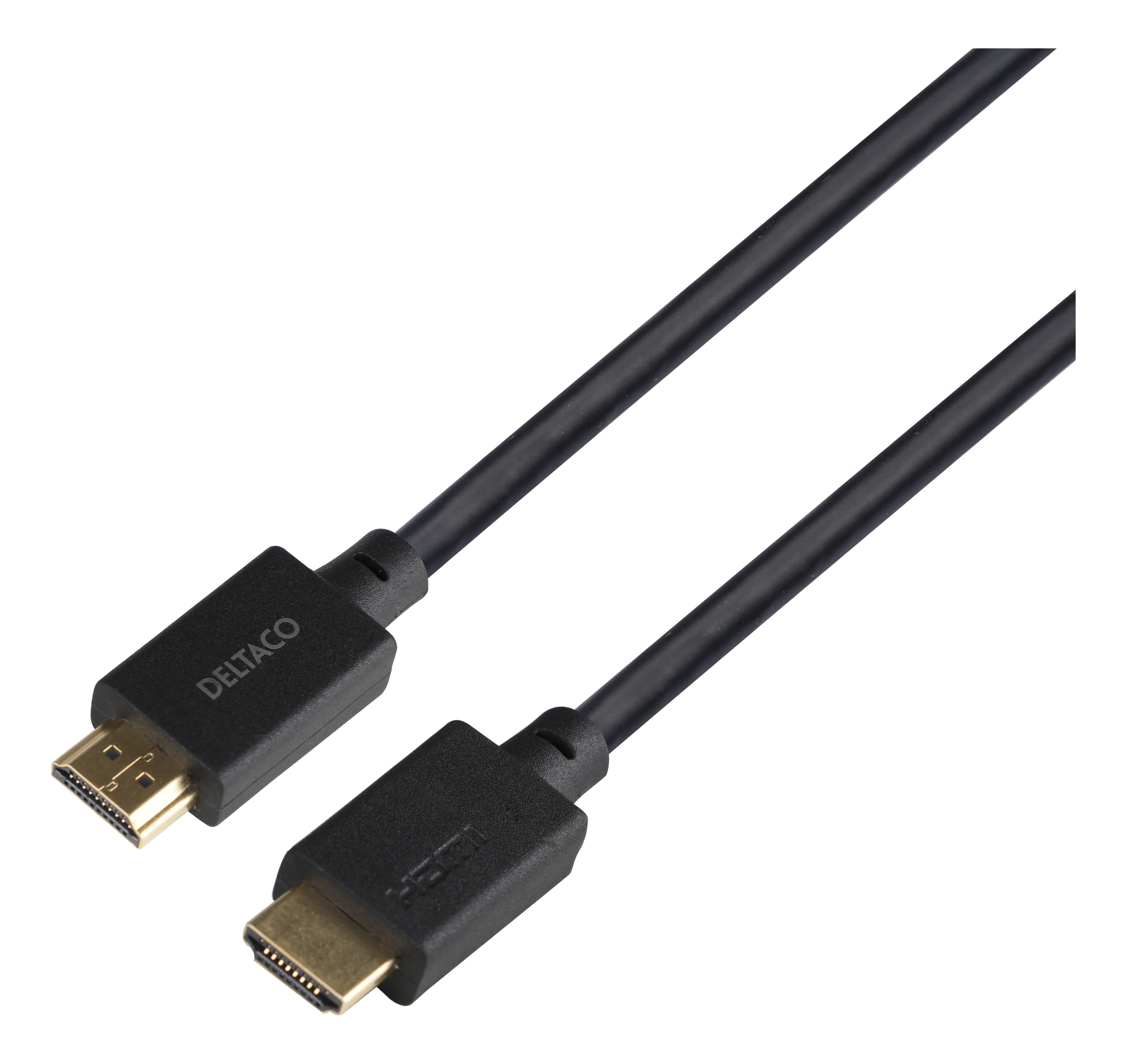DELTACO ULTRA High Speed HDMI-cable, 48Gbps, 2m, black HU-20-LSZH