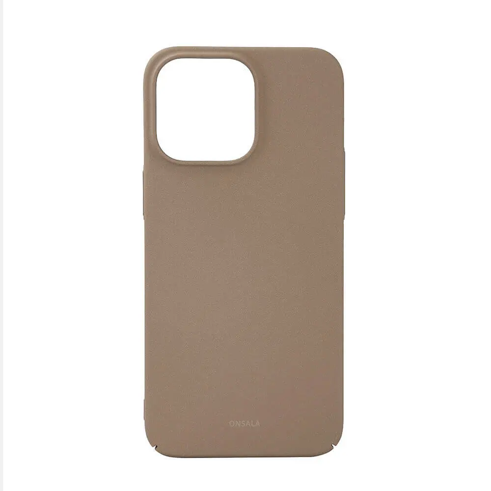 ONSALA Backcover Thin Sand Burst iPhone 15 Pro Max Beige 588648