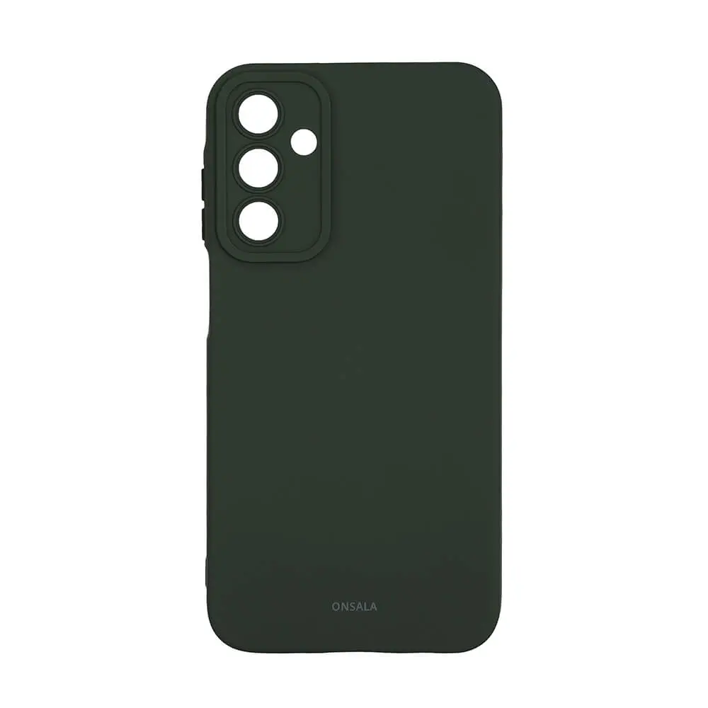 ONSALA Backcover Sil Touch Samsung A15 5G/A15 4G Olive Green 664205