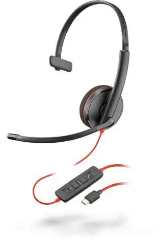 POLY Blackwire C3210 USB C Headset 209748-104