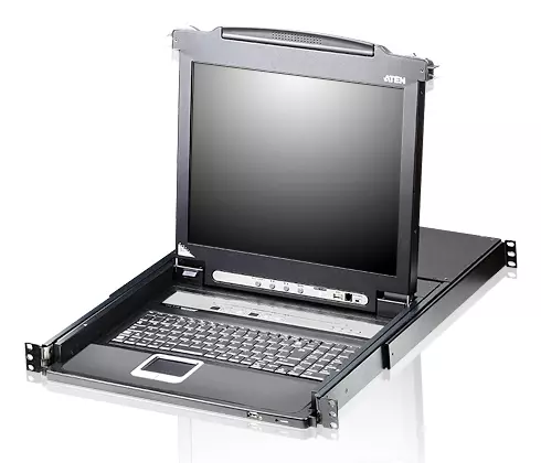 ATEN 8 Port 17" LCD KVMP Switch CL5708M-DE