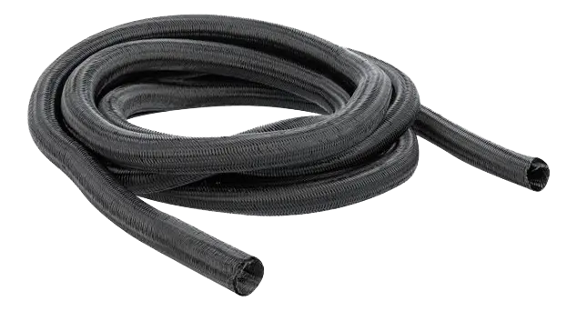 DELOCK Braided Sleeve self-closing 2 m x 13 mm black 18853