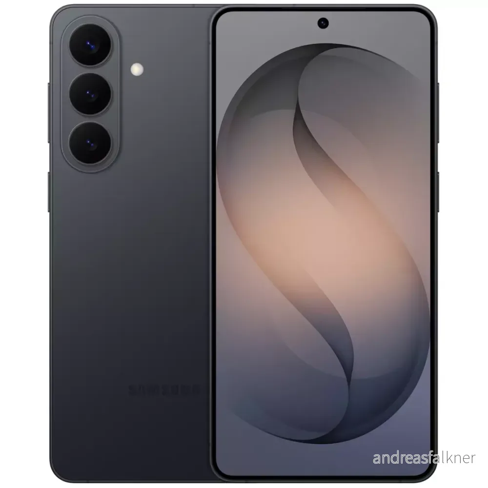 SAMSUNG Galaxy S26+ 12GB 256GB 5G 6.7inch 3120x1440 2600nits Wifi7 BT6 USB3.2 UWB IP68 DS+eSim 4900mAh 45W incl. black cable Black SM-S947BZKDEUB