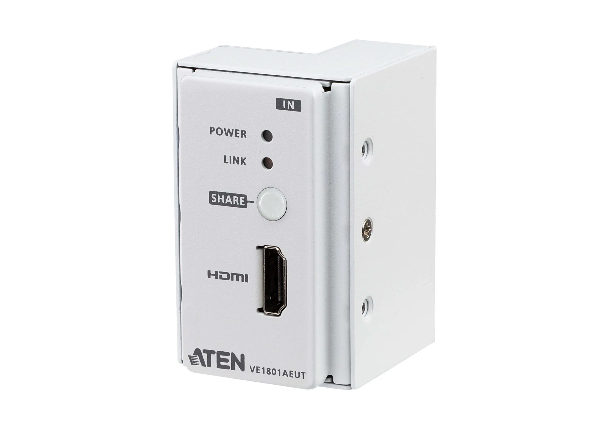 ATEN HDMI HDBaseT-Lite Transmitter with EU Wall Plate / PoH VE1801AEUT-AT-G